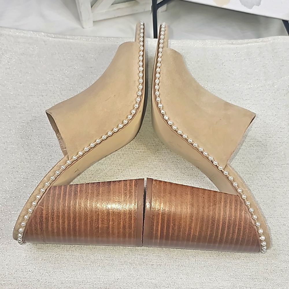 Steve Madden Slip On Block Heels Elegant Wear Career Office Wear - Picture 6 of 15